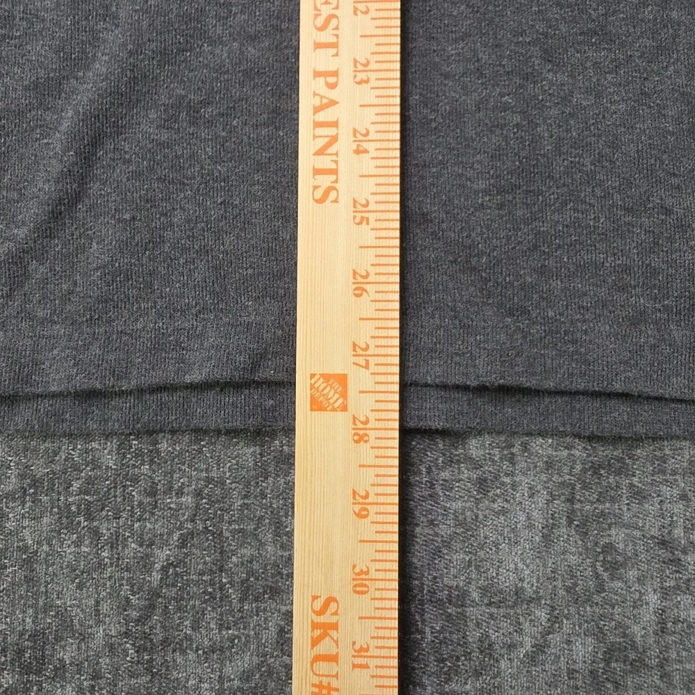 Polo Ralph Lauren Sweater Mens XXL Gray 1/4 Zip Estate Rib Flesh Pony Boxy 2XL